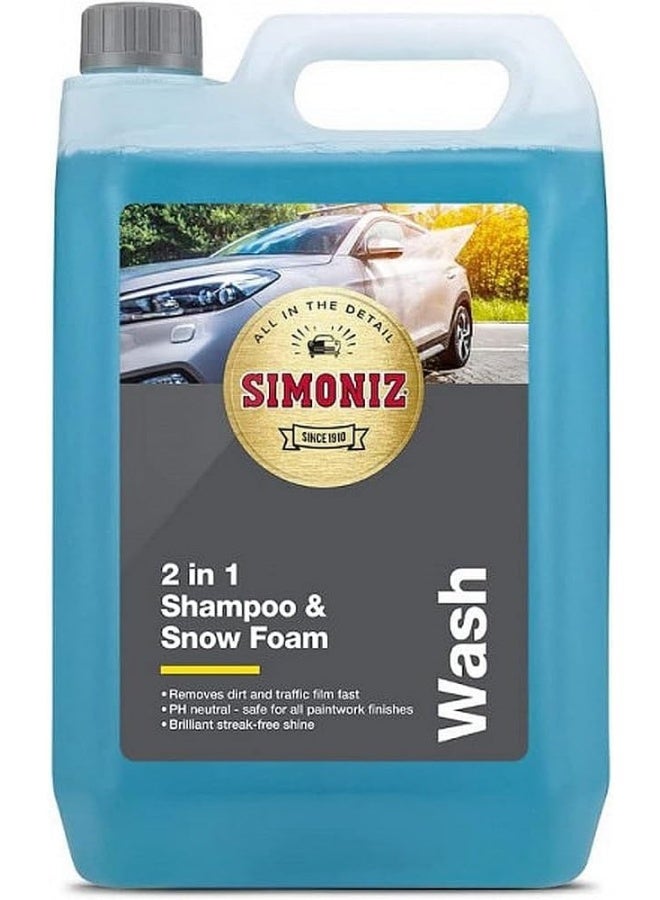 Simoniz Simoniz 2 in 1 Shampoo and Snow Foam 