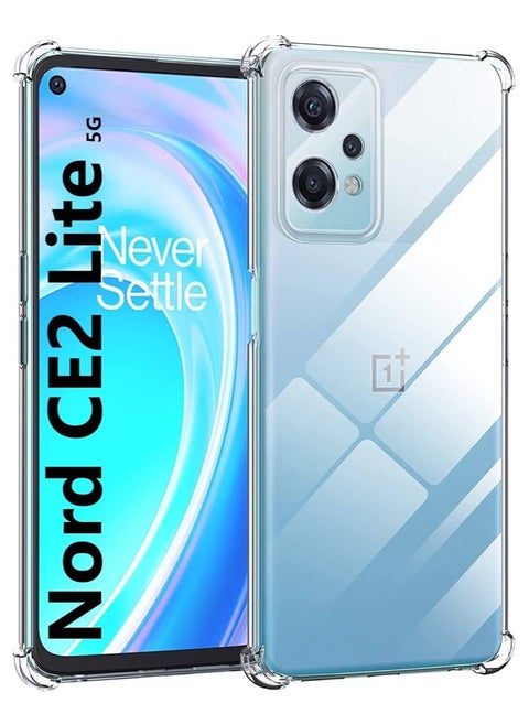 Premium Silicone Case for OnePlus Nord CE 2 Lte 5G, One Plus R 9 Pro 5G, K10X 5G, R V25, R Q5, R 9 5G - Clear