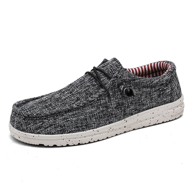 Men's Canvas Loafers Slip-On Breathable Lightweight - Image 1