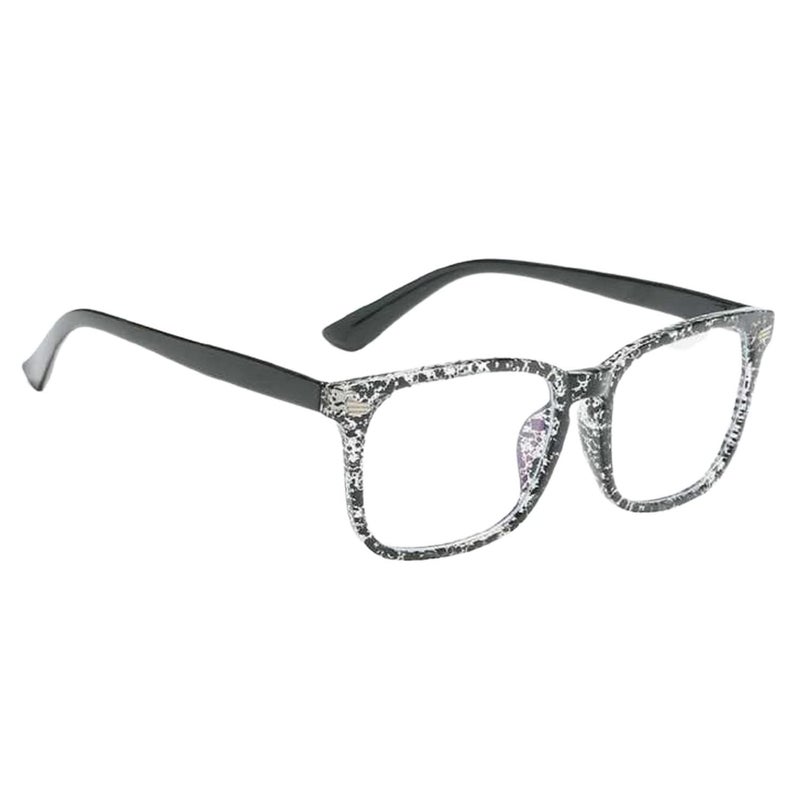 Dervin Blue Light Blocking Glasses Gaming Filter Transparent Square Eyeglasses for Eye Protection Men Women, Computer/Tablet/Laptop/Mobile/TV, Anti-blue & Anti eyestrain - Image 1