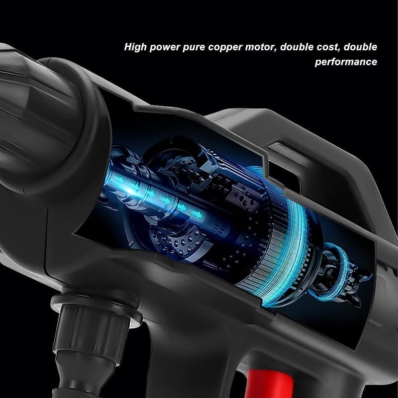 DERIKO Wireless High Pressure Washer for Car Washing 48V Rechargeable Electric Pressure Washer Gun Machine Tool for Bike Cleaning Gardening with Adjustable 3 in 1 Nozzle and Hose Pipe - Image 4