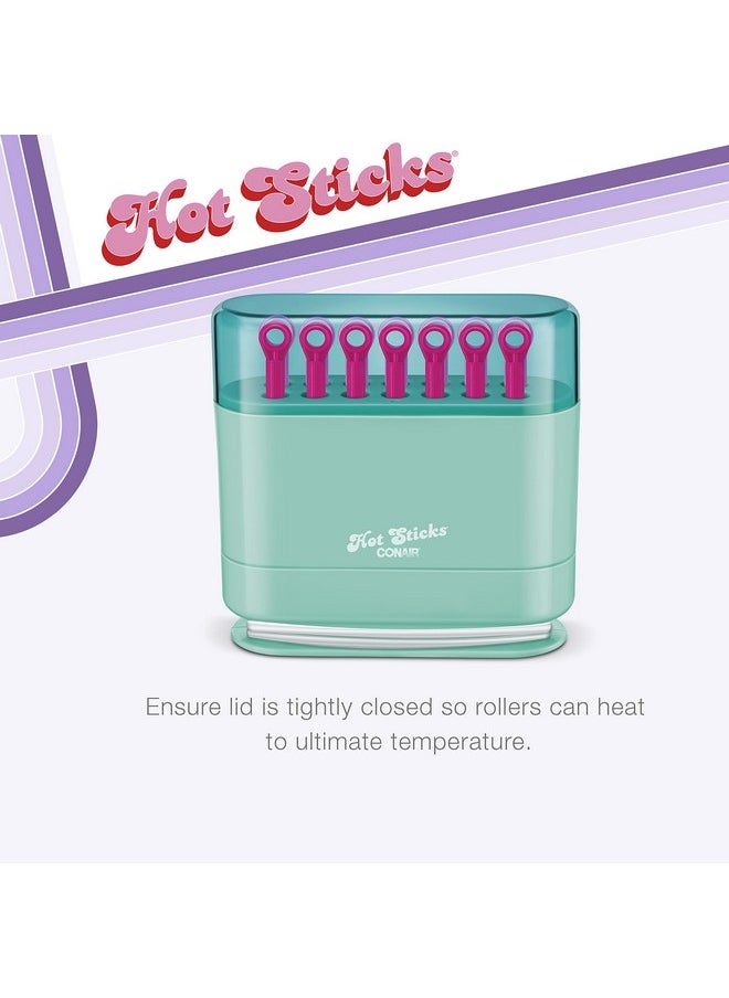 CONAIR Conair Silicone Hot Rollers for Long, Medium, and All Hair - Hair Curler - No Hair Roller Clips Needed  - Image 3