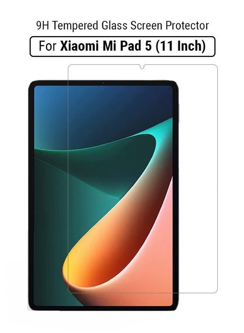 Captaintech Screen Protector for Xiaomi Pad 5 / Pad 5 Pro 11 2021 Tempered Glass Screen Film Guard for Xiaomi Mi Pad 5 /Pad 5 Pro 11 2021 Release - Image 1