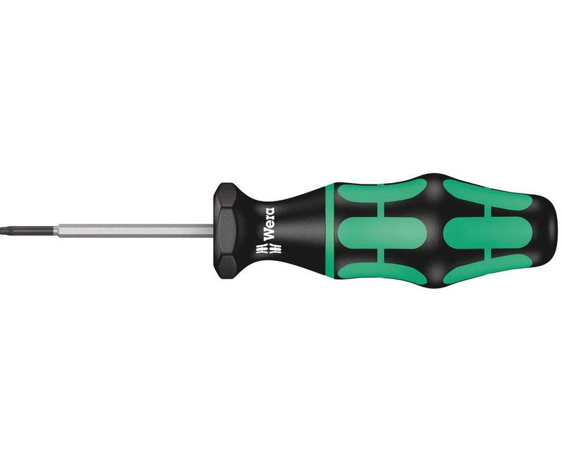 Wera 05027932001 Kraftform 300 TX Torque-Indicator Torx Screwdriver, TX8 Head, 65mm Blade Length - Image 1