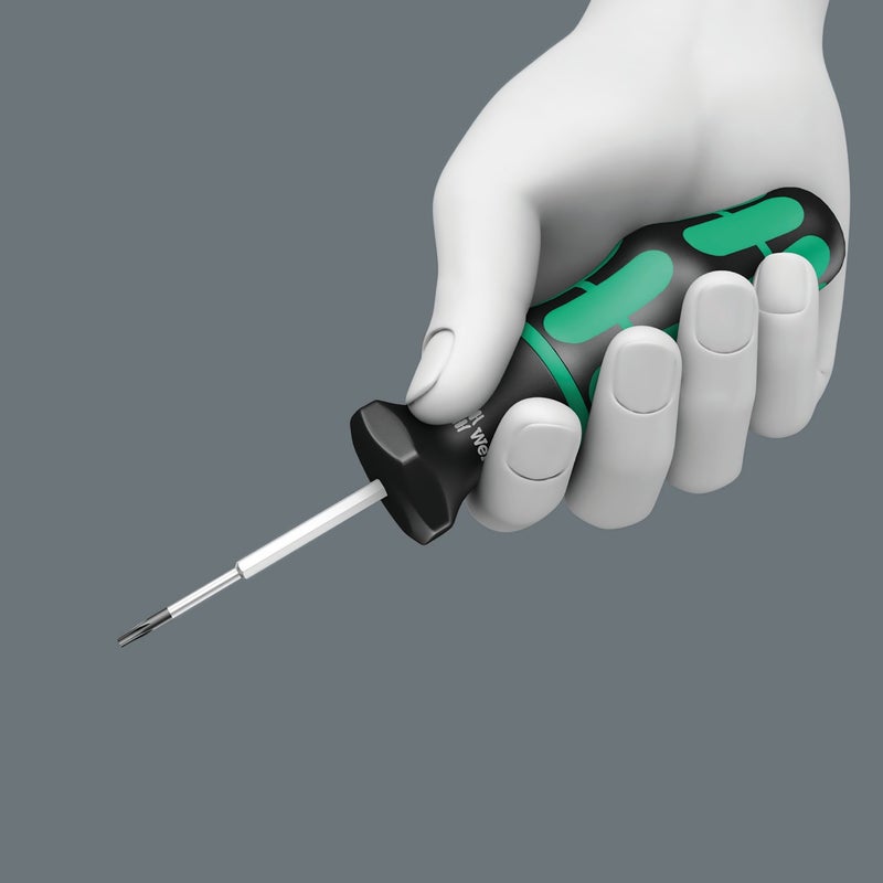 Wera 05027932001 Kraftform 300 TX Torque-Indicator Torx Screwdriver, TX8 Head, 65mm Blade Length - Image 4