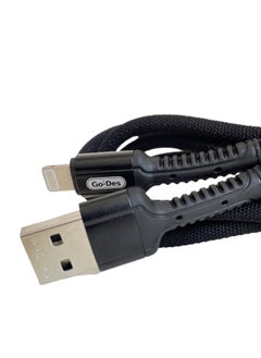 Nylon Usb Cable Lightning Super Fast Cable Safety Data Charging Line Quickly Stable And Secure High Eed Charging And Data Sync