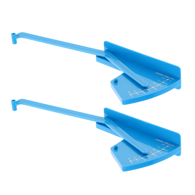 Lawn Mower Deck Level Gauges for Accurate Adjustments, Durable ABS Material - Image 3