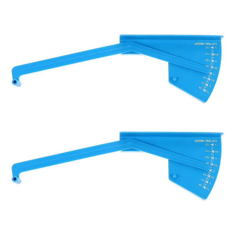 Lawn Mower Deck Level Gauges for Accurate Adjustments, Durable ABS Material - Image 1