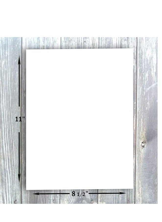 Terabyte White Cardstock, A4 300gsm Thick Paper sheets Heavyweight card Paper for Printing Scrapbooking Card Making Invitations Menus Flyers DIY Arts Crafts, 100 sheets, 21 cm x 29.7 cm - Image 1