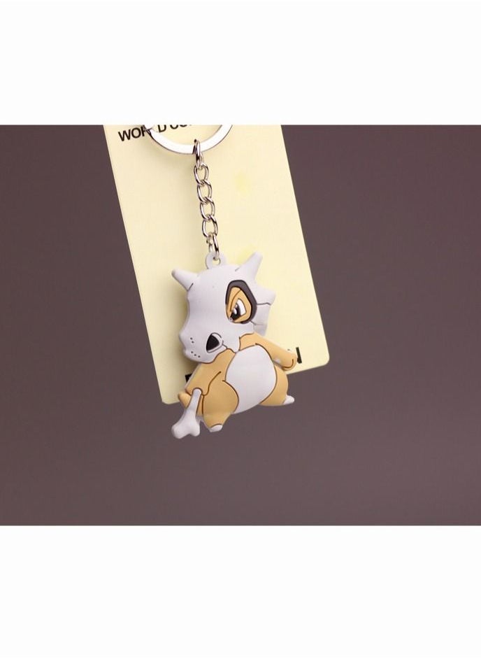 Pokemon - 5 Pcs Pokemon plush Key Chain Unisex Metal Pendant Keyring Kawaii Keychains - Image 1