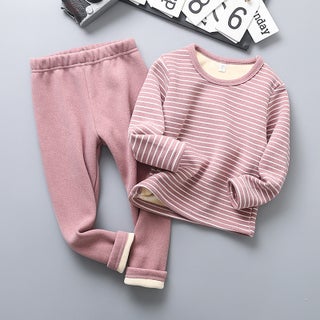 Kids Warm Velvet Cotton Underwear Set Striped red (fleece-lined) - pzsku/ZA2CF7004A7E6EE68009CZ/45/1750434325/6d74ac2c-feb1-49ce-966c-581d5d162378