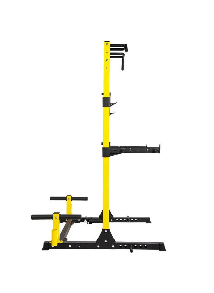 COMMANDO Professional Squat Rack with Multiple Attachments - Ideal for Strength Training  - Image 2