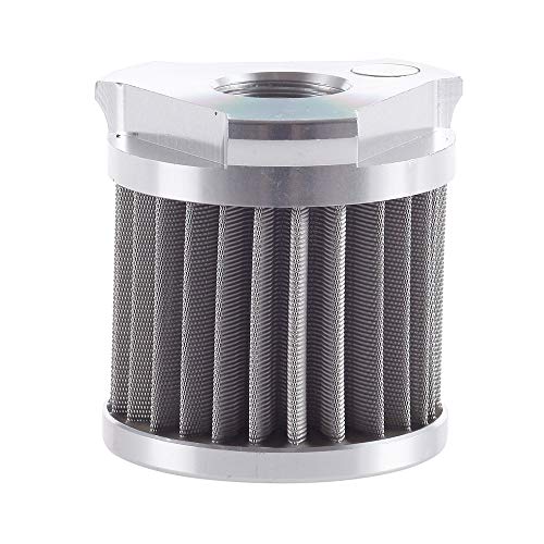 DLP Motorcycle Racing Stainless Steel Reusable Oil Filter with Replacement cartidge fitting - Image 4