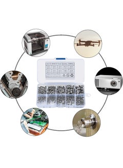Y&D Stainless Steel Grub Cone Point Hex Socket Screws Set, 290 Pcs Metric Thread Allen Key Cup Screw Set with M3 M4 M5 M6 M8 for Door Handles Faucet Light Fixture  - Image 5
