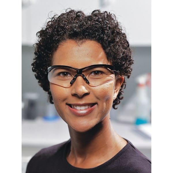 Kimberly-Clark Jackson Safety V30 Nemesis Smoke Mirror Lens Safety Eyewear with Black Frame - Image 3