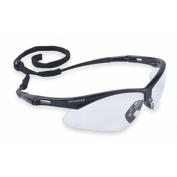 Kimberly-Clark Jackson Safety V30 Nemesis Smoke Mirror Lens Safety Eyewear with Black Frame - Image 2