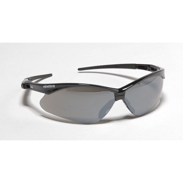 Kimberly-Clark Jackson Safety V30 Nemesis Smoke Mirror Lens Safety Eyewear with Black Frame - Image 4