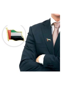 Boxwoods Boxwoods 12-Piece UAE Flag Shape Magnet Badges for Tie Coat and Hat | National Day And Commemoration Day  - Image 3