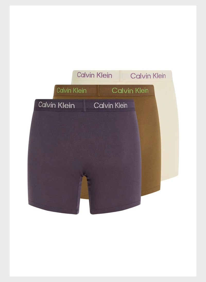 CALVIN KLEIN 3 Pack Assorted Trunks