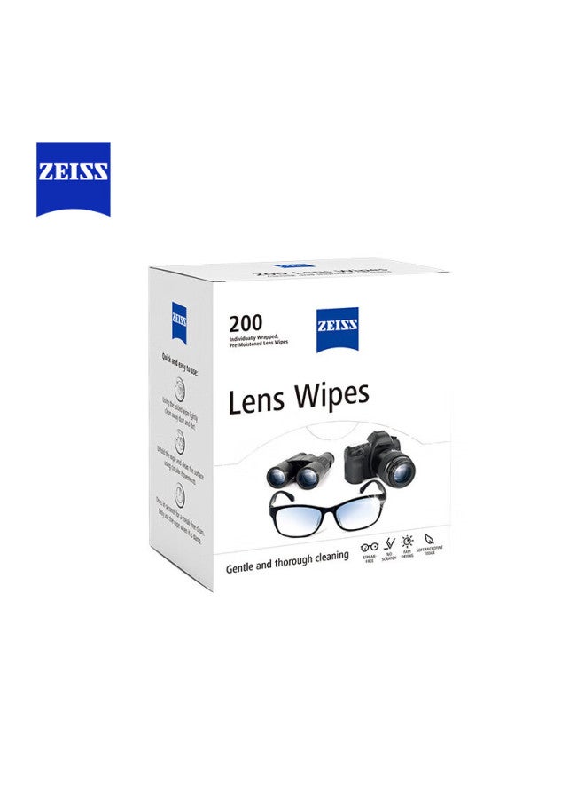 Zeiss Lens Cleaning Paper, Camera Lens Cleaner, Eyeglass Lens Wiper, Piano Cleaning Wet Wipes, 200 Sheets Per Pack - Image 5