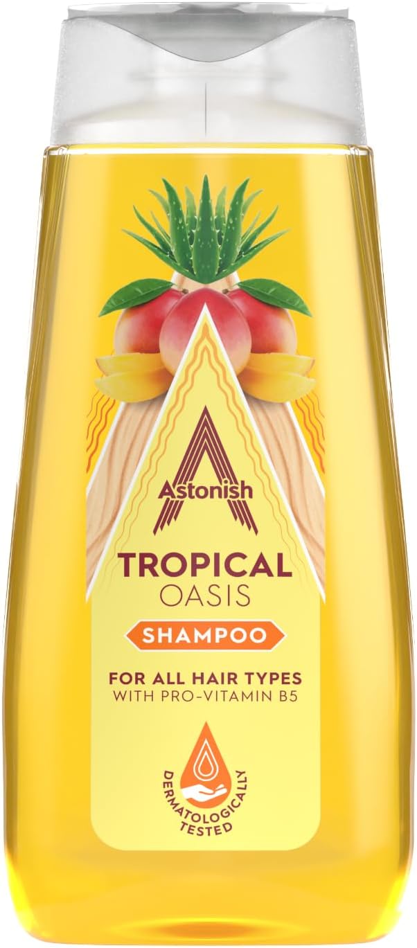 Astonish Tropical Shampoo with ProVitamin B5 400ml