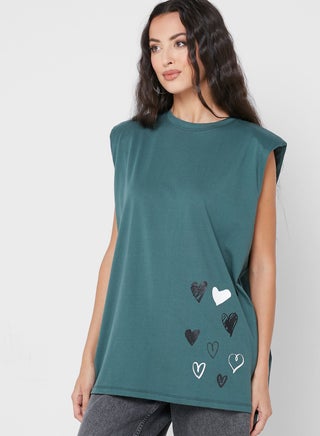 Shoulder Pad Graphic T-Shirt - pzsku/ZA2CFD117F0E0F0BAE338Z/45/_/1698932412/e3bba46e-fab4-492e-9faf-3e078c623c23
