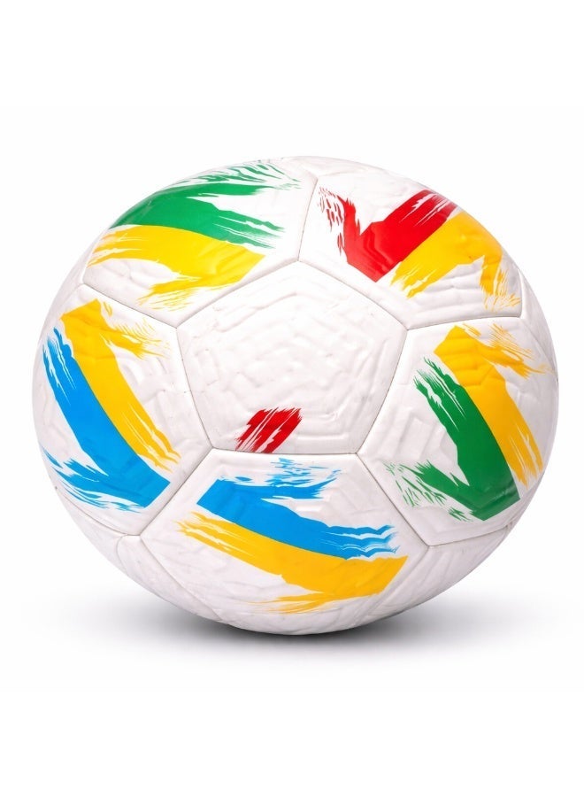 NUZKI Size 5 Football – Durable Training & Match Soccer Ball | Professional Quality Outdoor Football for Kids & Adults - Image 1