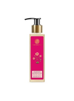 Forest Essentials Silkening Shower Wash Indian Rose Absolute | Natural Body Wash For Soft & Smooth Skin | Paraben & Sulphate Free Ayurvedic Body Wash | For Women & Men | 200 Ml  - Image 1