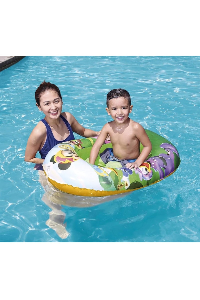 Bestway Bestway Mickey Beach Boat 102x69cm | Inflatable Baby Float | Baby Pool Float | Summer Water Toy | Pool & Beach Toy - Image 2