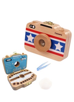 Excefore Tooth Keepsake Box,Tooth Holder for Kids' Lost Teeth, Baby Teeth Keepsake Container, Tooth Saver for Toothfairy Visits, Teeth Storage Holder for Precious Memories  - Image 1