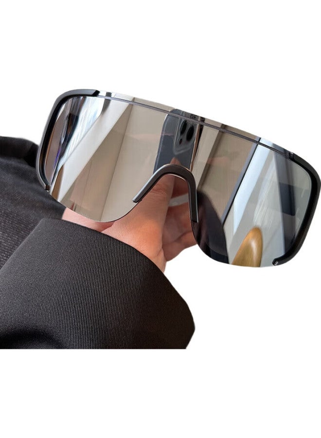 LOVECRAFT Cycling Sunglasses Polarized 1622-Black Frame Mercury Lens Unisex Bike Goggles Uv Protection Windproof Sandproof Running - Image 3