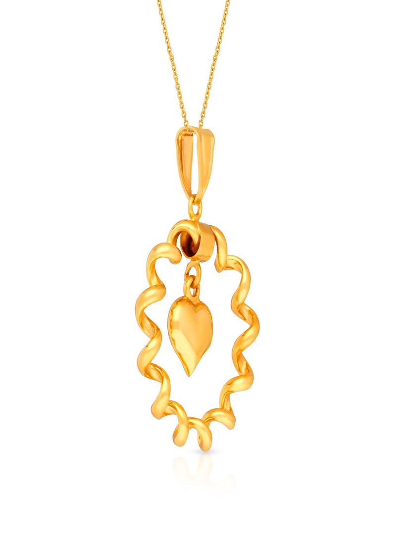 Malabar Gold and Diamonds 22 Carat 916 Purity Malabar Gold Pendant LAPN023Y - Image 2