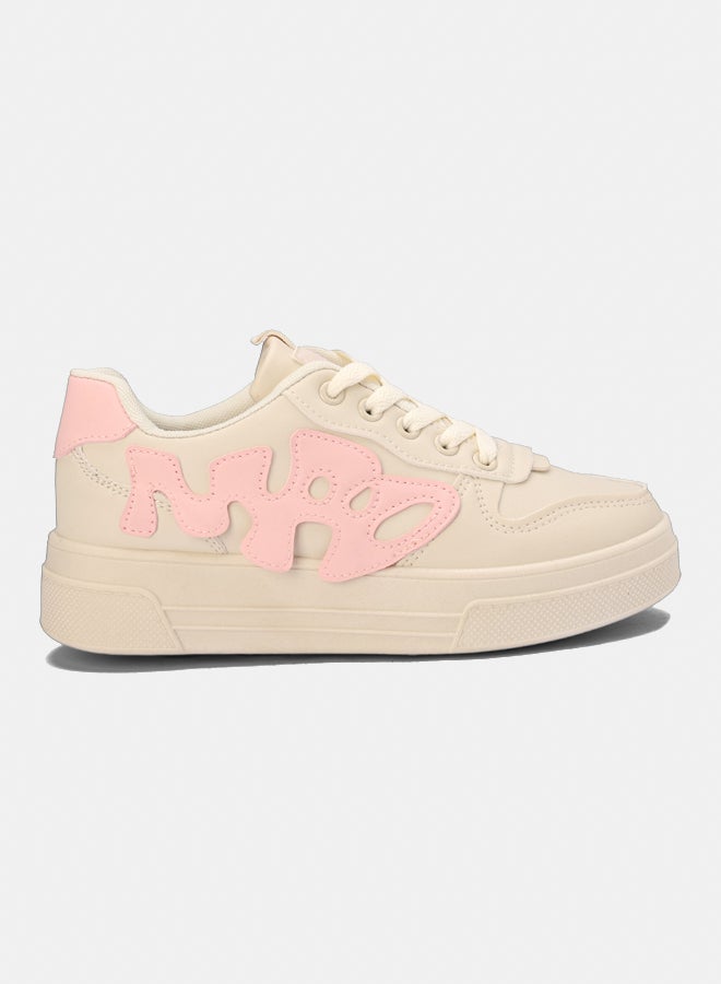 Grinta Women Sneakers - Beige - Image 2