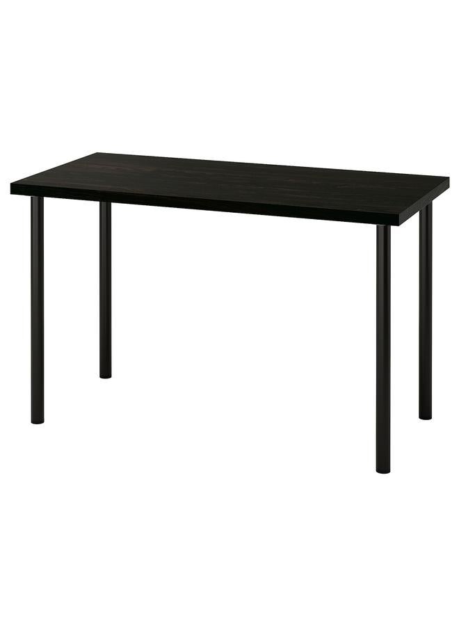 erorex Desk, Black-Brown/Black, 120X60 Cm - Image 1
