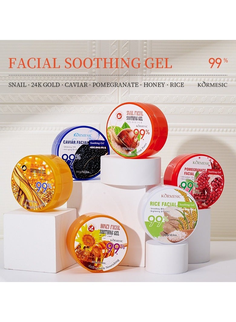 Kormesic 24K Gold Facial Gel 300g - Anti-Aging & Revitalizing - Image 4