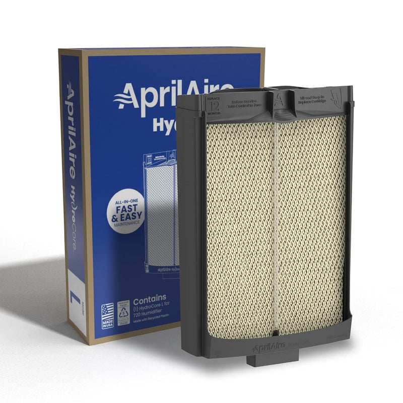 AprilAire L HydroCore OnePiece Replacement Water Panel Filter Cartridge Assembly for 720 Series WholeHouse Humidifiers Pack of 1 - Image 1