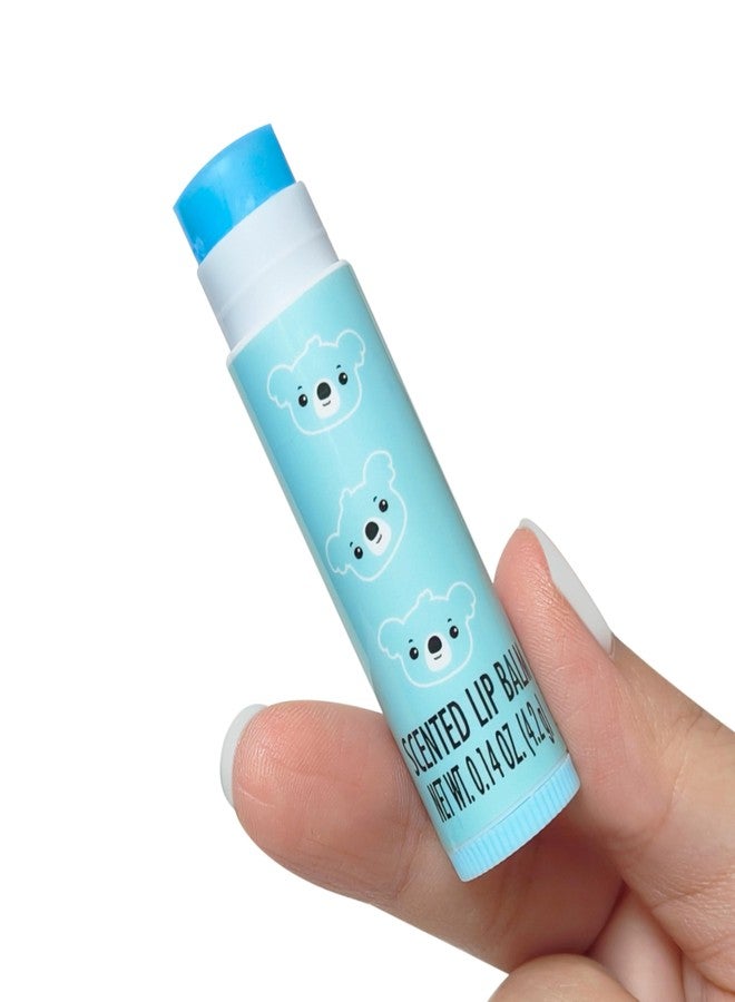 LUV HER Lip Balm Set Pack of 4 - Tinted Lip Balm with Playful Colors and Flavors - Perfect Girls Makeup Accessory - Ideal for Dry Weather Protection, Ages 3+ - Image 5