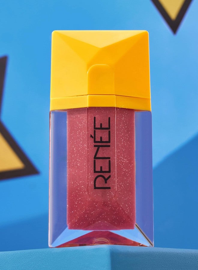 RENEE Everyday Lip Gloss - Plum Kiss, Lightweight & Non-Sticky, with Subtle Tint, Hydrates, Nourishes & Protects with Spf 30, Enriched with Vitamin C, Cruelty-Free Skincare Infused Makeup, 3.5 Ml - Image 1