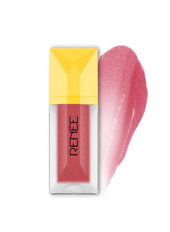 RENEE Everyday Lip Gloss - Plum Kiss, Lightweight & Non-Sticky, with Subtle Tint, Hydrates, Nourishes & Protects with Spf 30, Enriched with Vitamin C, Cruelty-Free Skincare Infused Makeup, 3.5 Ml - Image 2