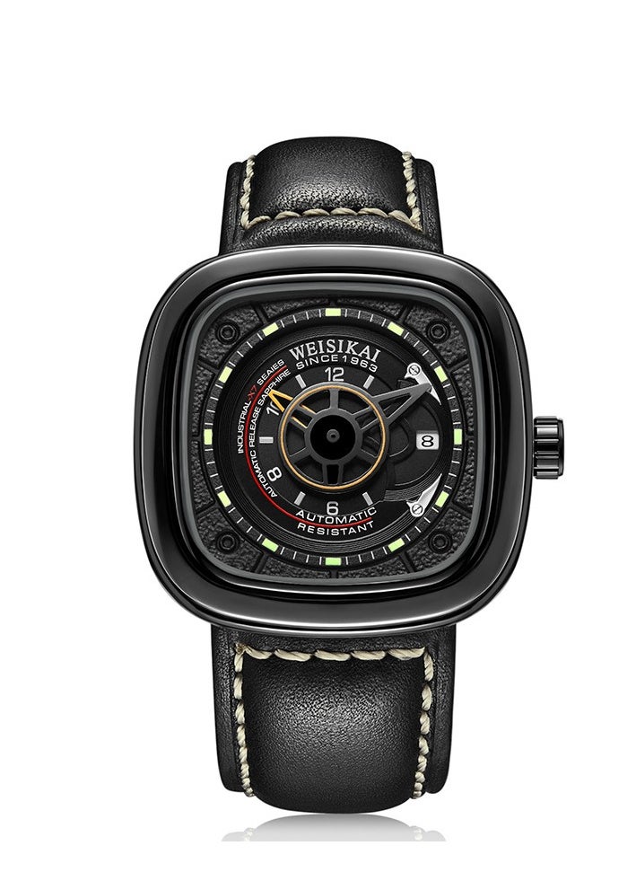 Men's Square Mechanical Watch