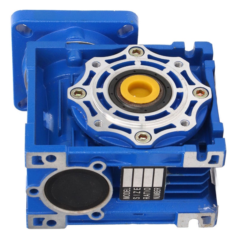 Worm Gear Reducer: 1:10 Speed Ratio, Corrosion Resistant Aluminum Alloy Construction, High Accuracy Ductile Iron Bronze Shaft, Low Noise Minimal Temperature Rise for Servo Or Stepper Motor Application - Image 2