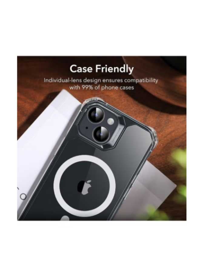 Custom Camera Protective Case for iPhone 15-15 Plus - Clear, Shatter and Scratch Resistant  - Image 2
