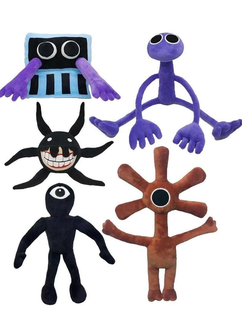 MAGIC VAULT (5 pieces) Doors Rainbow friends Character Plush Doll game, Horror games friends stuffed toys.  - Image 1