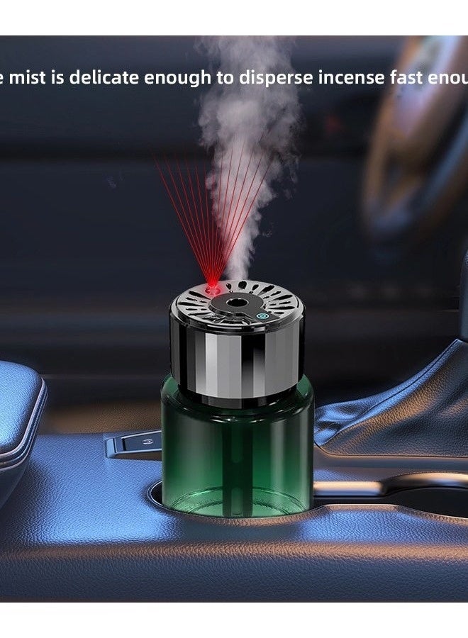 دوسالا وصول جديد 2024 - معطر سيارات ذكي مع ضوء LED، رذاذ عطر سيارة بسعة 150 مل يدوم طويلاً - موزع رائحة عصري للوحة القيادة لتجربة قيادة مريحة والقضاء على الروائح.  - Image 2