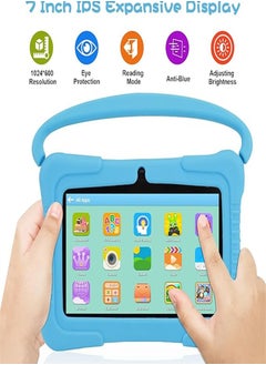 Generic 7 Inch Kids Android Tablet, 1GB Ram 16GB Storage, Toddler Tablet with IPS Screen, Parental Control, Bluetooth, WiFi, Child Proof Case with Stand, Learning  - Image 5