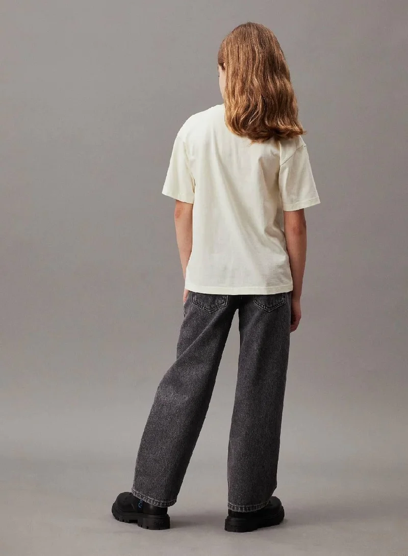 Calvin Klein Jeans  Relaxed Logo T-shirt for Men | Best Price UAE