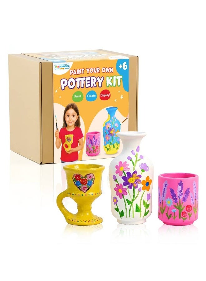 فن ليرنينج ستور طقم الفخار للأطفال – مغامرة إبداعية للأطفال المحبين للفنون! - Image 1