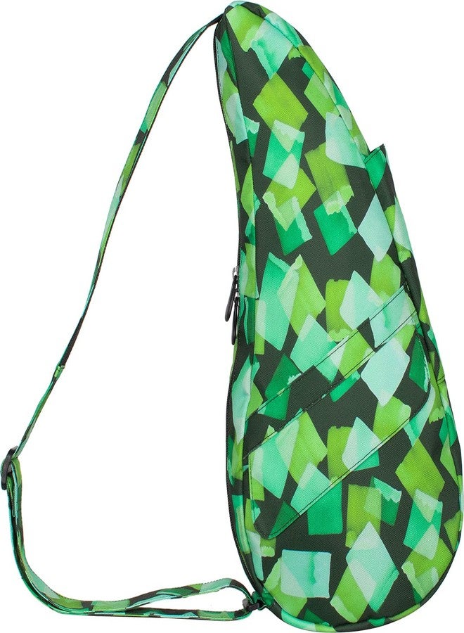 AmeriBag 17" Print Healthy Back Bag Ergonomic Crossbody Sling for Everyday Use, Travel & Walking Comfort (Night Glow) - Image 2