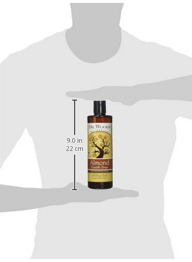 Dr. Woods Almond Castile Soap Shea Butter 16 Ounce  - Image 4