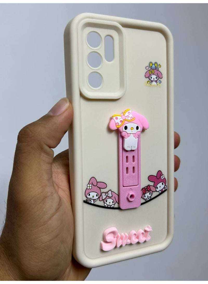 new cartoon-designed back cover with the word "Sweet" on it, compatible with the Oppo Reno 6 phone. - Image 3